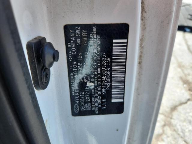 2013 HYUNDAI VELOSTER T - KMHTC6AE5DU128357