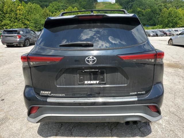 2021 TOYOTA HIGHLANDER XSE 5TDLZRBH8MS114213