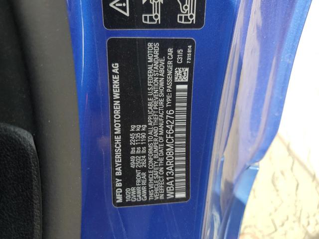 2021 BMW M440XI WBA13AR08MCF64276