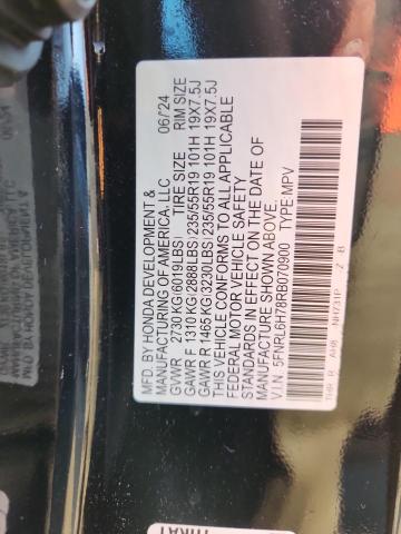 2024 HONDA ODYSSEY SP 5FNRL6H78RB070900