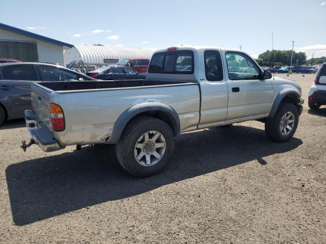 TOYOTA TACOMA XTR 2001 silver club cab gas 5TEWM72N61Z859465 photo #4