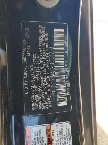 2019 TOYOTA 86 JF1ZNAA1XK8704223