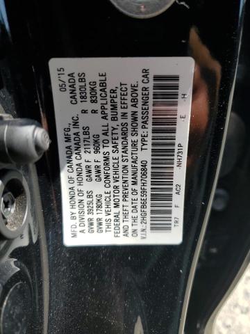 2015 HONDA CIVIC SI 2HGFB6E59FH706840