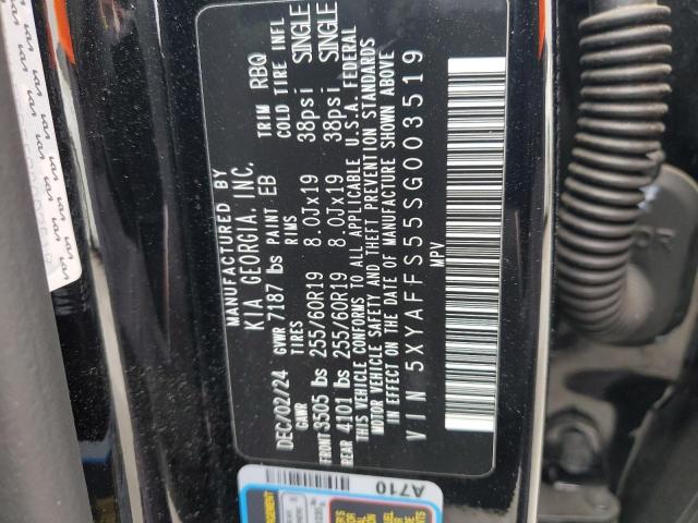 2025 KIA EV9 WIND 5XYAFFS55SG003519