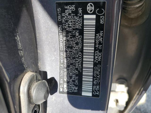 jtdkn3du0f1985993 - 2015 Toyota prius - #61100425