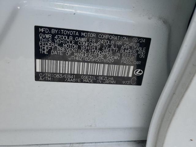 2024 LEXUS IS 350 F S JTHBZ1B25R5076539