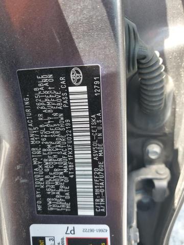 2015 TOYOTA CAMRY LE - 4T1BF1FKXFU022199
