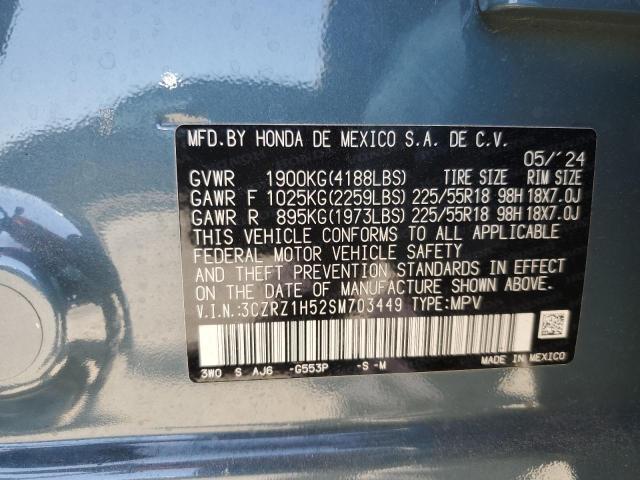 2025 HONDA HR-V SPORT 3CZRZ1H52SM703449