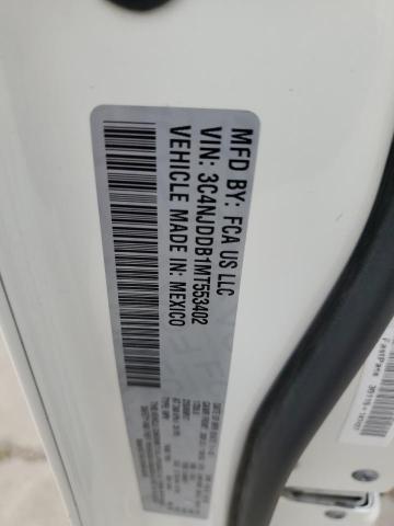2021 JEEP COMPASS TR 3C4NJDDB1MT553402