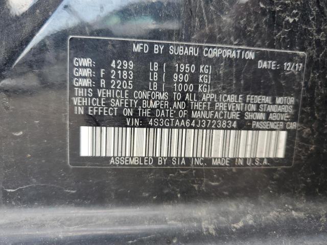 2018 SUBARU IMPREZA - 4S3GTAA64J3723834