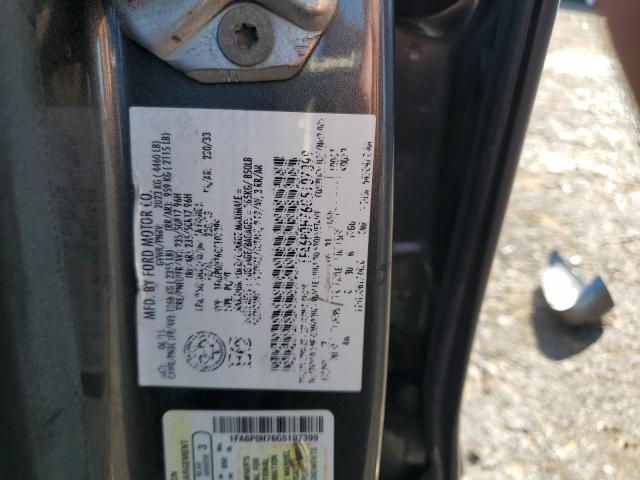 2016 FORD FUSION SE 1FA6P0H76G5107399