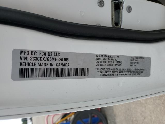 2021 DODGE CHARGER SX 2C3CDXJG6MH620105