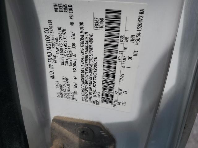2016 FORD TRANSIT CONNECT XL NM0LS7E7XG1280016
