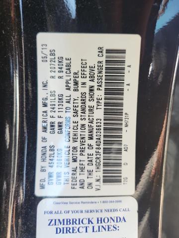 2013 HONDA ACCORD EXL - 1HGCR3F84DA036633