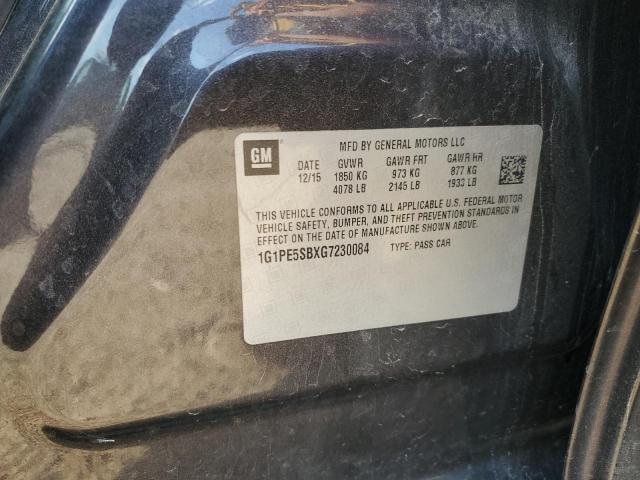 2016 CHEVROLET CRUZE LIMI - 1G1PE5SBXG7230084