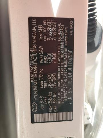 2024 HYUNDAI SANTA CRUZ 5NTJEDDF0RH107580