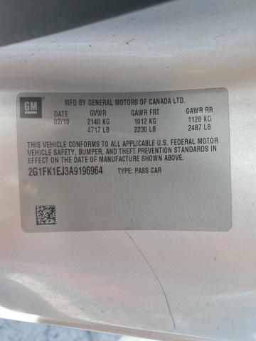 2010 CHEVROLET CAMARO SS - 2G1FK1EJ3A9196964