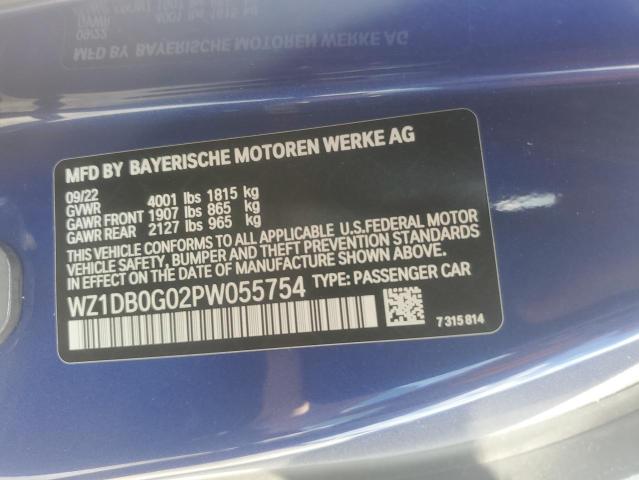 2023 TOYOTA SUPRA BASE WZ1DB0G02PW055754
