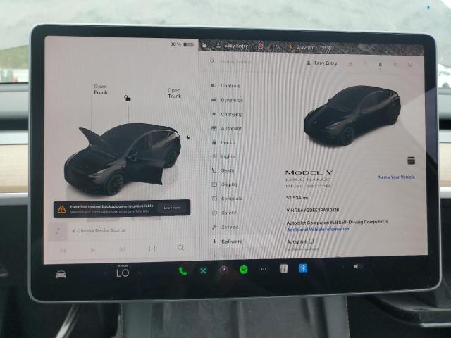 2023 TESLA MODEL Y 7SAYGDEE3PA110126
