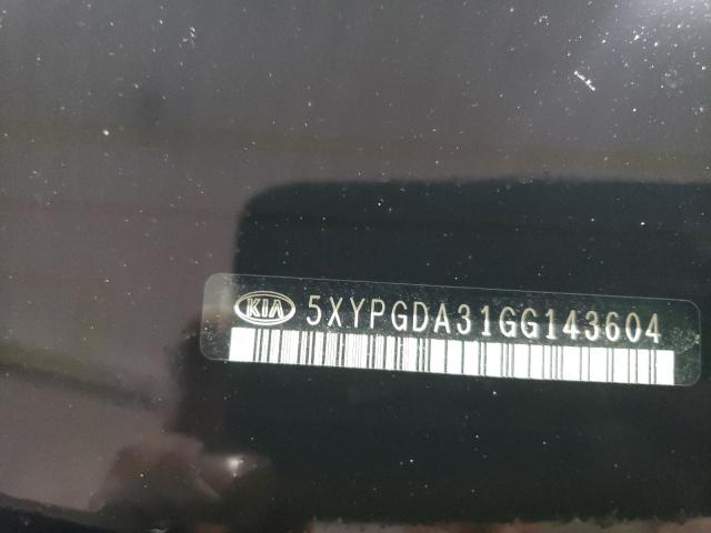 2016 KIA SORENTO LX 5XYPGDA31GG143604