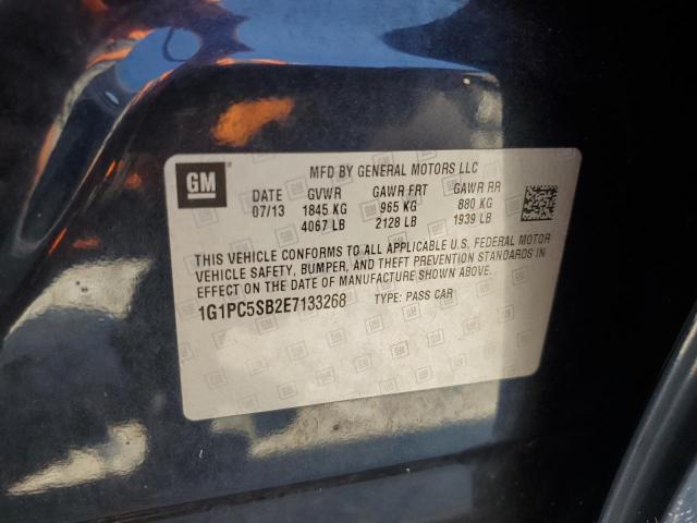 2014 CHEVROLET CRUZE LT - 1G1PC5SB2E7133268