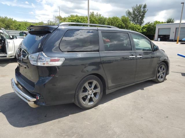TOYOTA SIENNA SPO 2015 black sports v gas 5TDXK3DC1FS588303 photo #4
