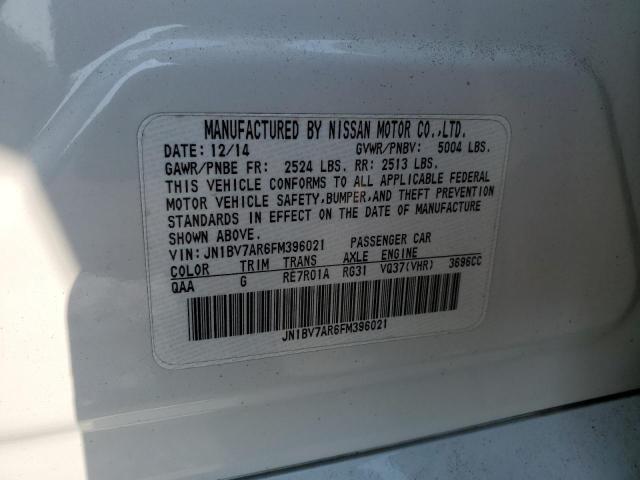 2015 INFINITI Q50 BASE JN1BV7AR6FM396021