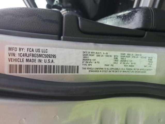 2021 JEEP GRAND CHER - 1C4RJFBG5MC509295