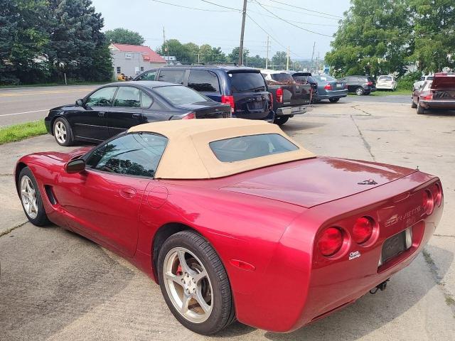 CHEVROLET CORVETTE 2002 burgundy converti gas 1G1YY32G725123994 photo #4