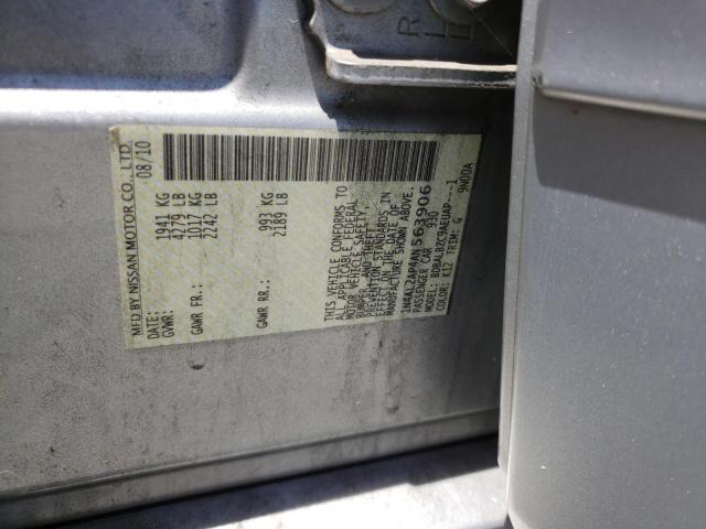 2010 NISSAN ALTIMA BAS - 1N4AL2AP4AN563906
