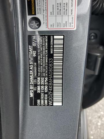 2017 MERCEDES-BENZ E 300 4MAT WDDZF4KB6HA080833