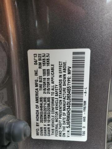 2013 HONDA CR-V LX - 5J6RM4H34DL065465