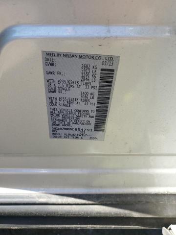 2013 NISSAN PATHFINDER - 5N1AR2MM0DC654791