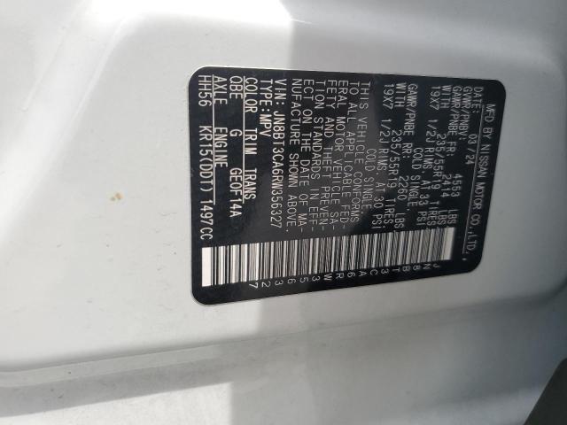 2024 NISSAN ROGUE SL JN8BT3CA6RW356327