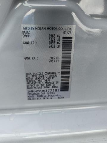 2024 NISSAN ALTIMA SR 1N4BL4CV5RN377282