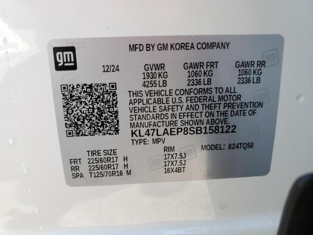 2025 BUICK ENVISTA PR KL47LAEP8SB158122