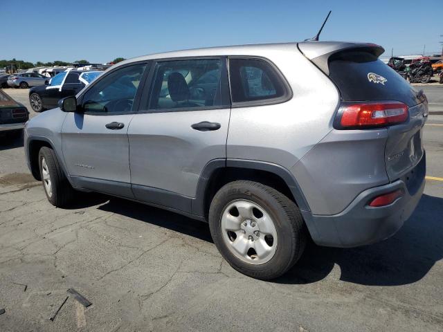JEEP CHEROKEE S 2015 silver  gas 1C4PJLAB6FW536373 photo #3