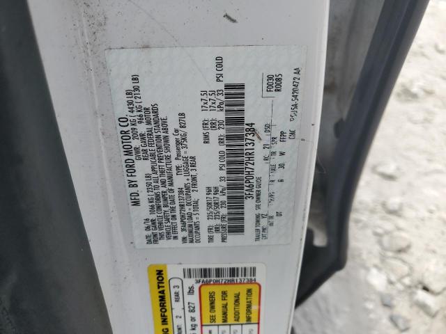 2017 FORD FUSION SE - 3FA6P0H72HR137384