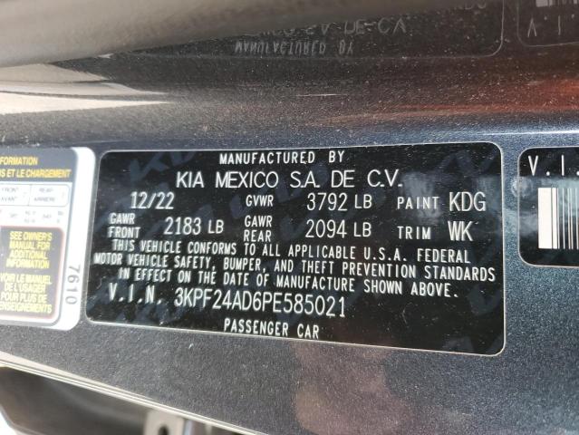 2023 KIA FORTE LX - 3KPF24AD6PE585021