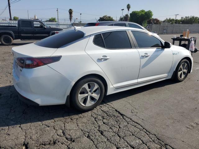 KIA OPTIMA HYB 2014 white  hybrid engine KNAGM4AD8E5070977 photo #4