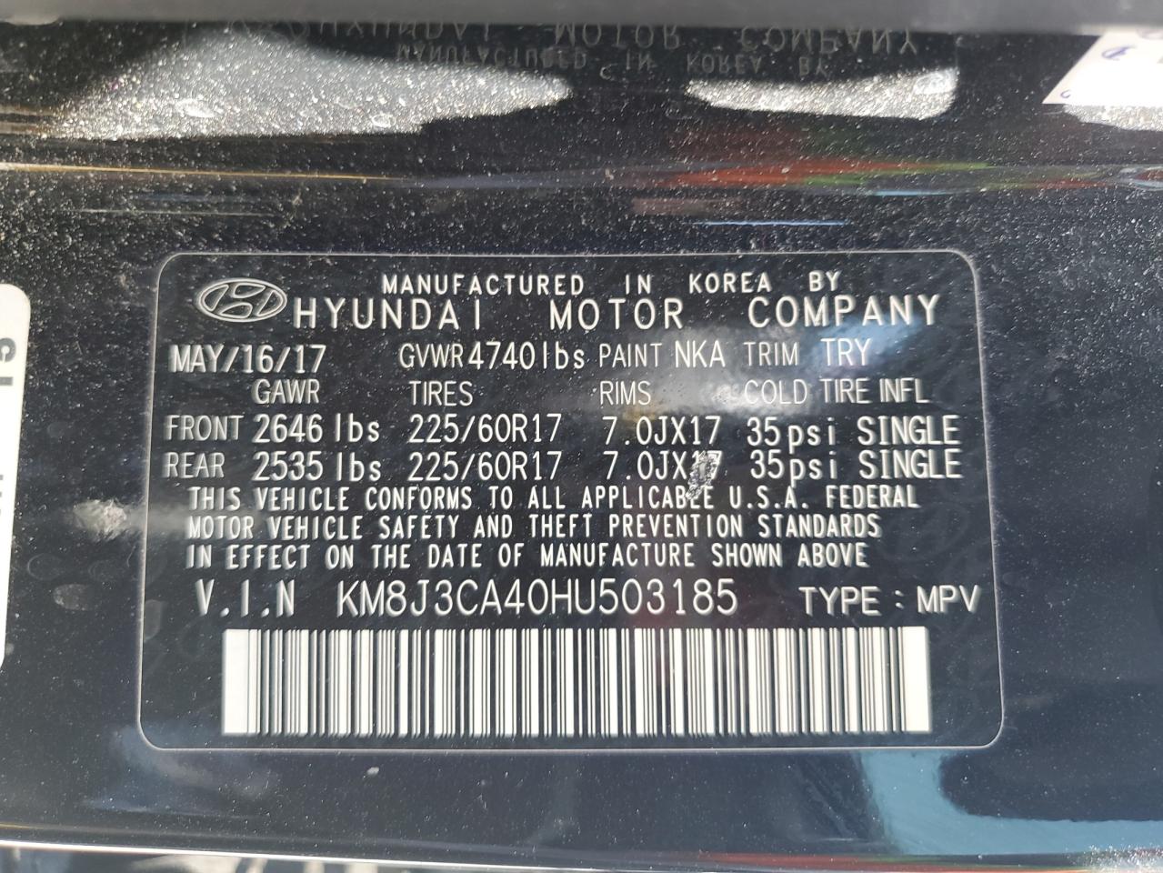 HYUNDAI TUCSON LIMITED
