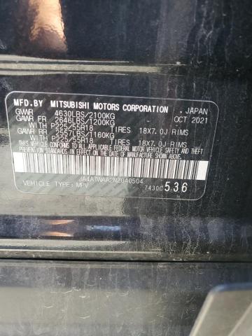 2022 MITSUBISHI ECLIPSE CR JA4ATWAA2NZ040504