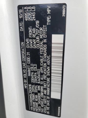 2020 VOLVO XC40 T5 R- YV4162UM3L2243416