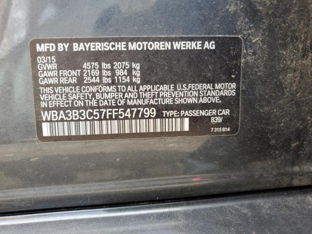 2015 BMW 328 XI WBA3B3C57FF547799