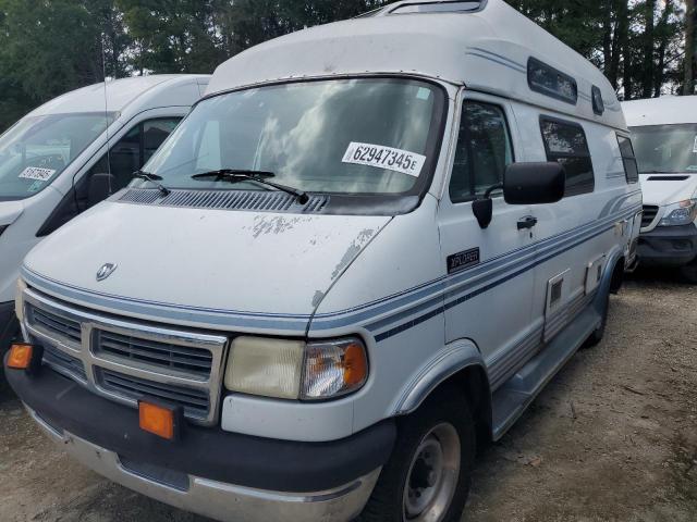 DODGE RAM VAN B3 1997 white cargo va gas 2B6KB31Z7VK518487 photo #1