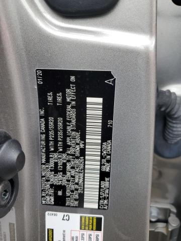 2020 LEXUS RX 350 2T2JZMAA8LC166264