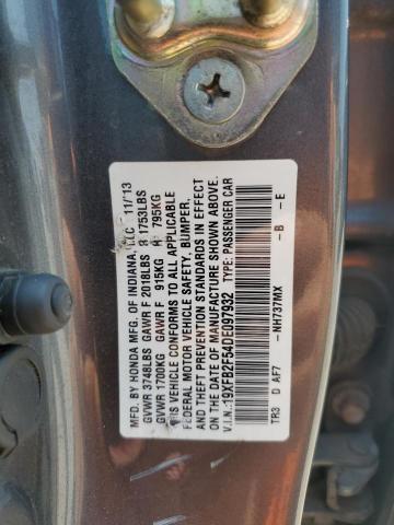 2013 HONDA CIVIC LX - 19XFB2F54DE097932