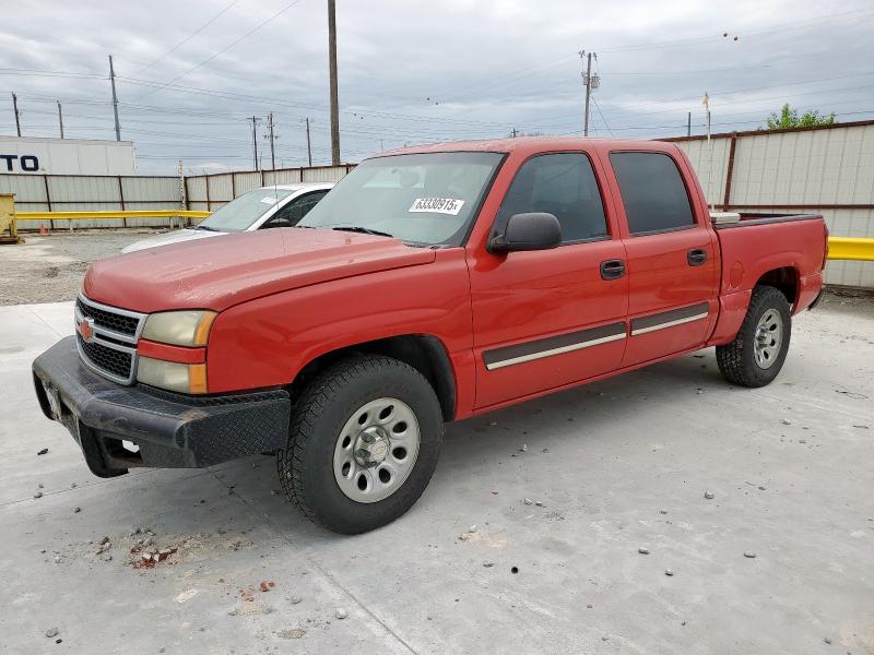 CHEVROLET SILVERADO 2007 red  gas 2GCEC13V871129306 photo #1