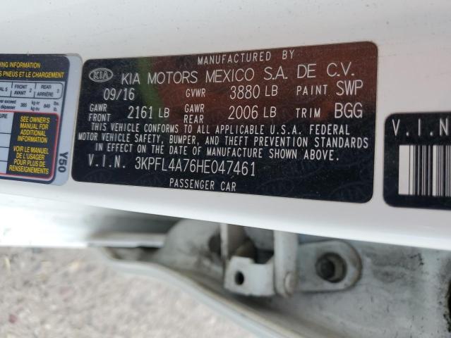 2017 KIA FORTE LX #3301944431