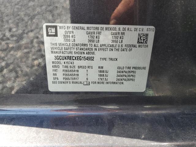 2014 CHEVROLET SILVERADO - 3GCUKRECXEG154902